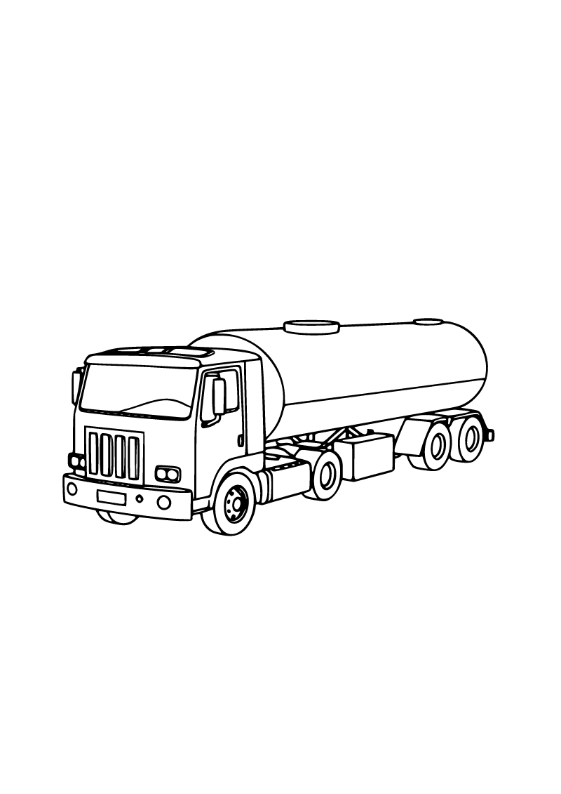 Tanker boyama sayfası